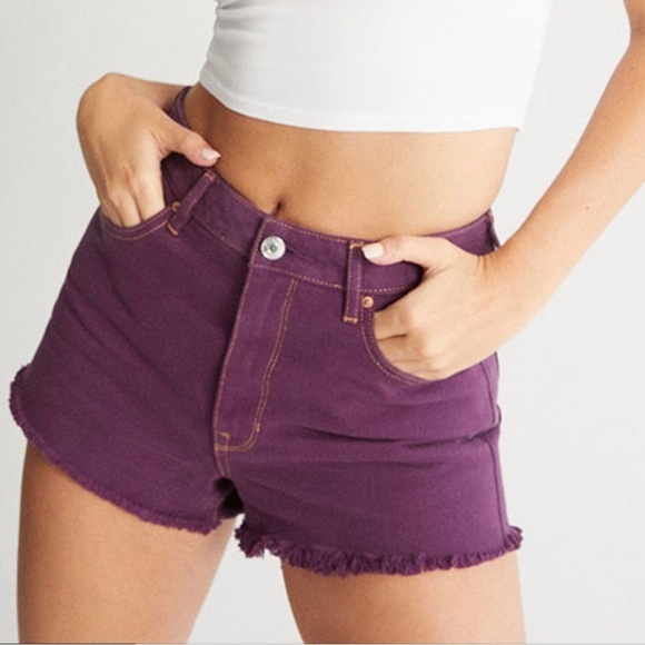 PacSun high waist denim festival short NWT in a size 25 concert summer - Picture 1 of 14